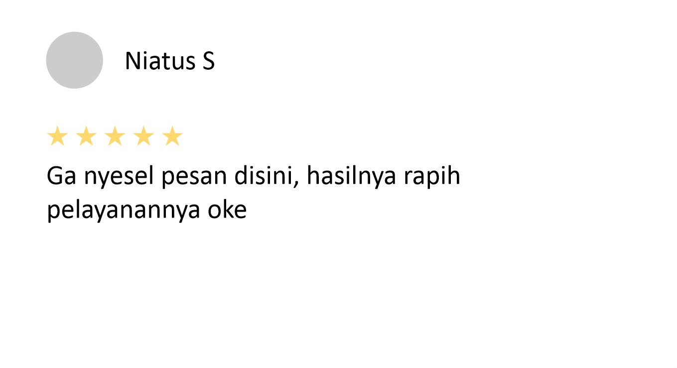 Testimoni (1)